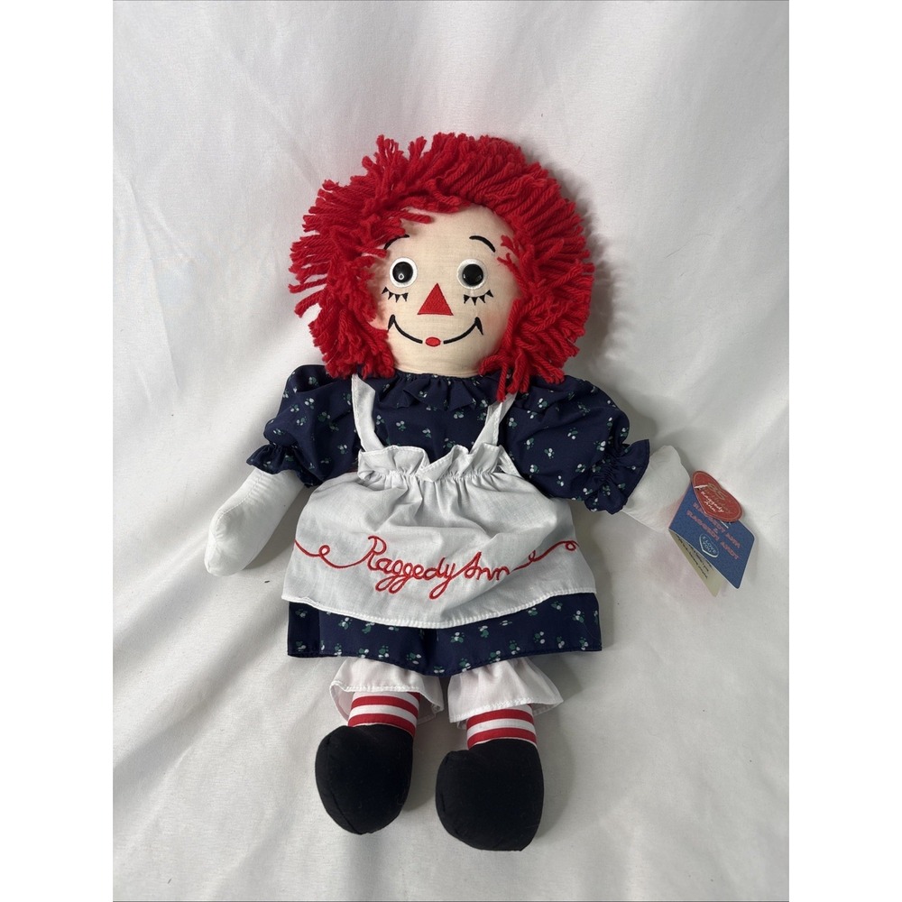 Vtg Applause‎ Hasbro 85th Anniversary Raggedy Ann 17" Commerative Edition NEW